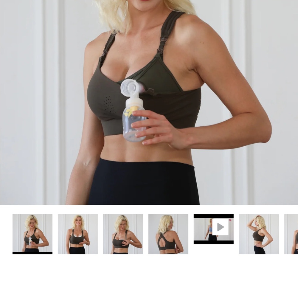 Chloe 4 Running Nursing & Pumping Sports Bra
